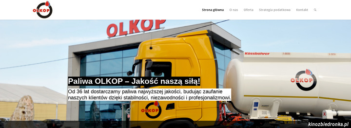 Hurtownia Olejów i Paliw Olkop Gabriel Kropkowski
